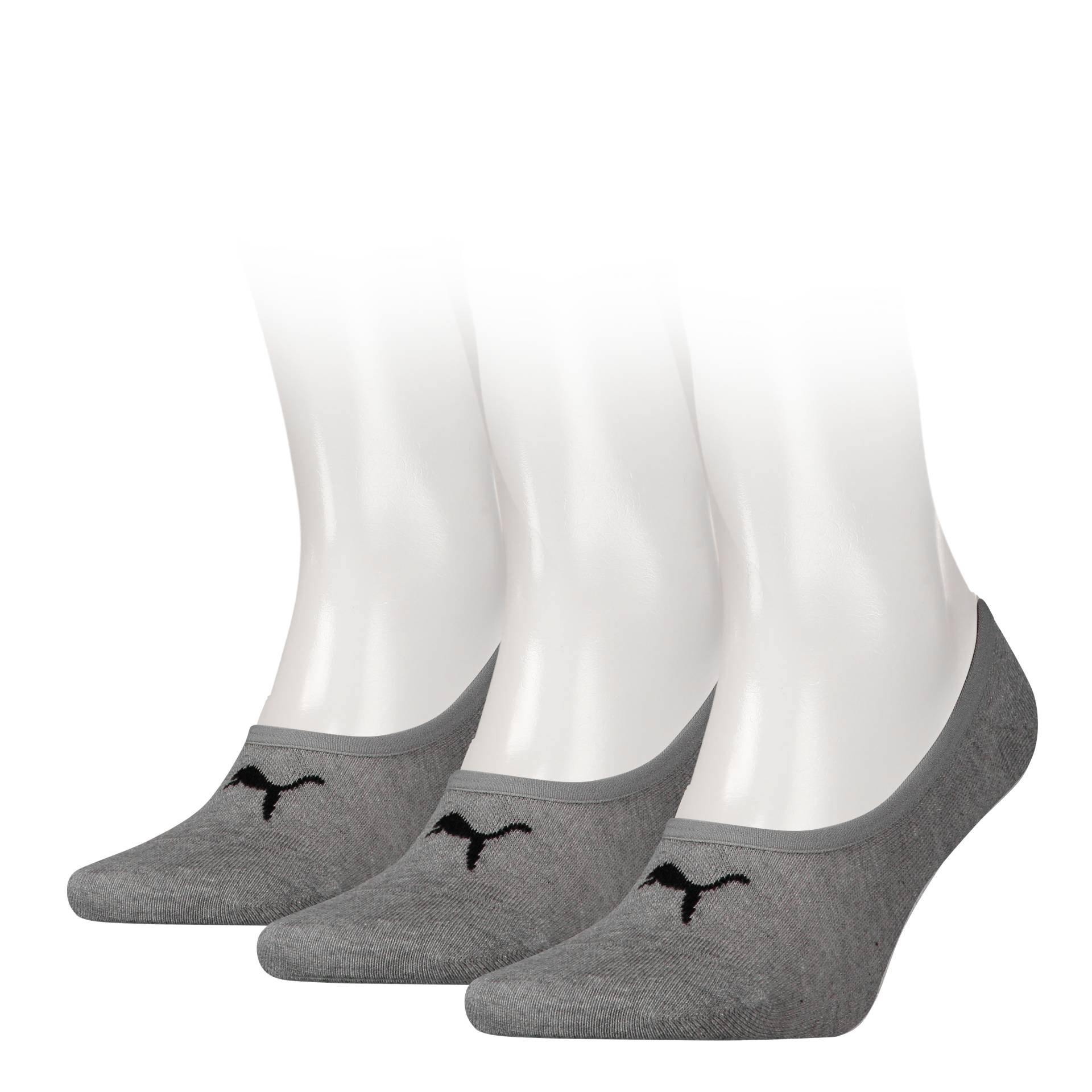 PUMA Füsslinge »PUMA UNISEX FOOTIE 3P«, (3 Paar), Elastisches Bund für Komfort und sicheren Sitz von PUMA
