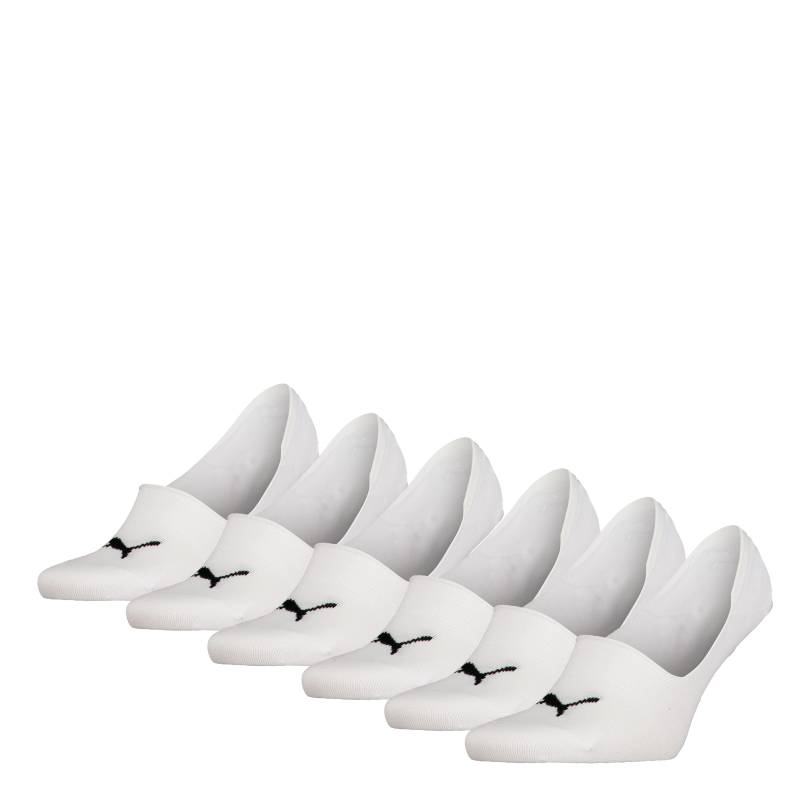 PUMA Füsslinge »PUMA UNISEX MID CUT FOOTIE 6P ECOM«, (6er-Pack), mit rutschfestem Fersengriff von PUMA