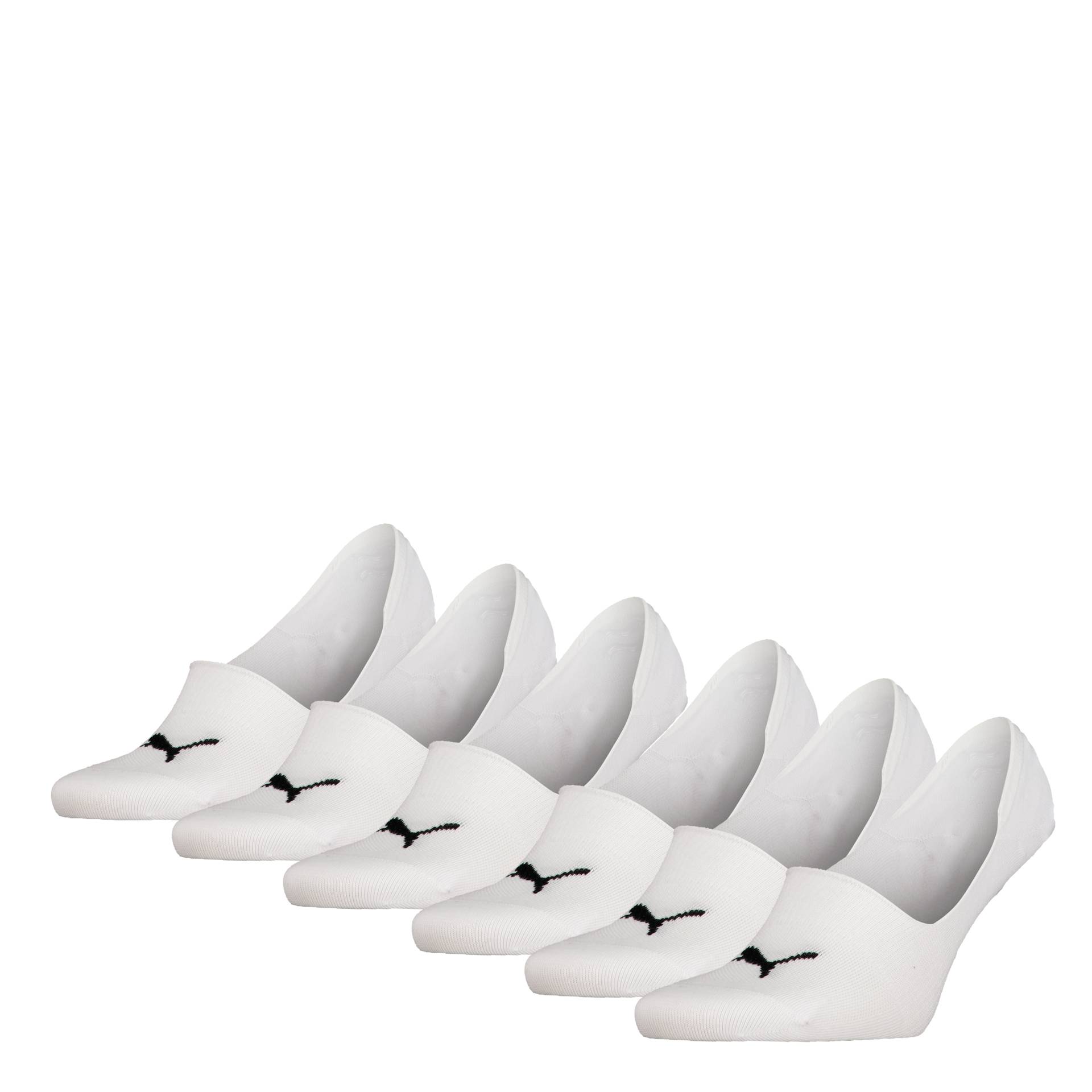 PUMA Füsslinge »PUMA UNISEX MID CUT FOOTIE 6P ECOM«, (6er-Pack), mit rutschfestem Fersengriff von PUMA