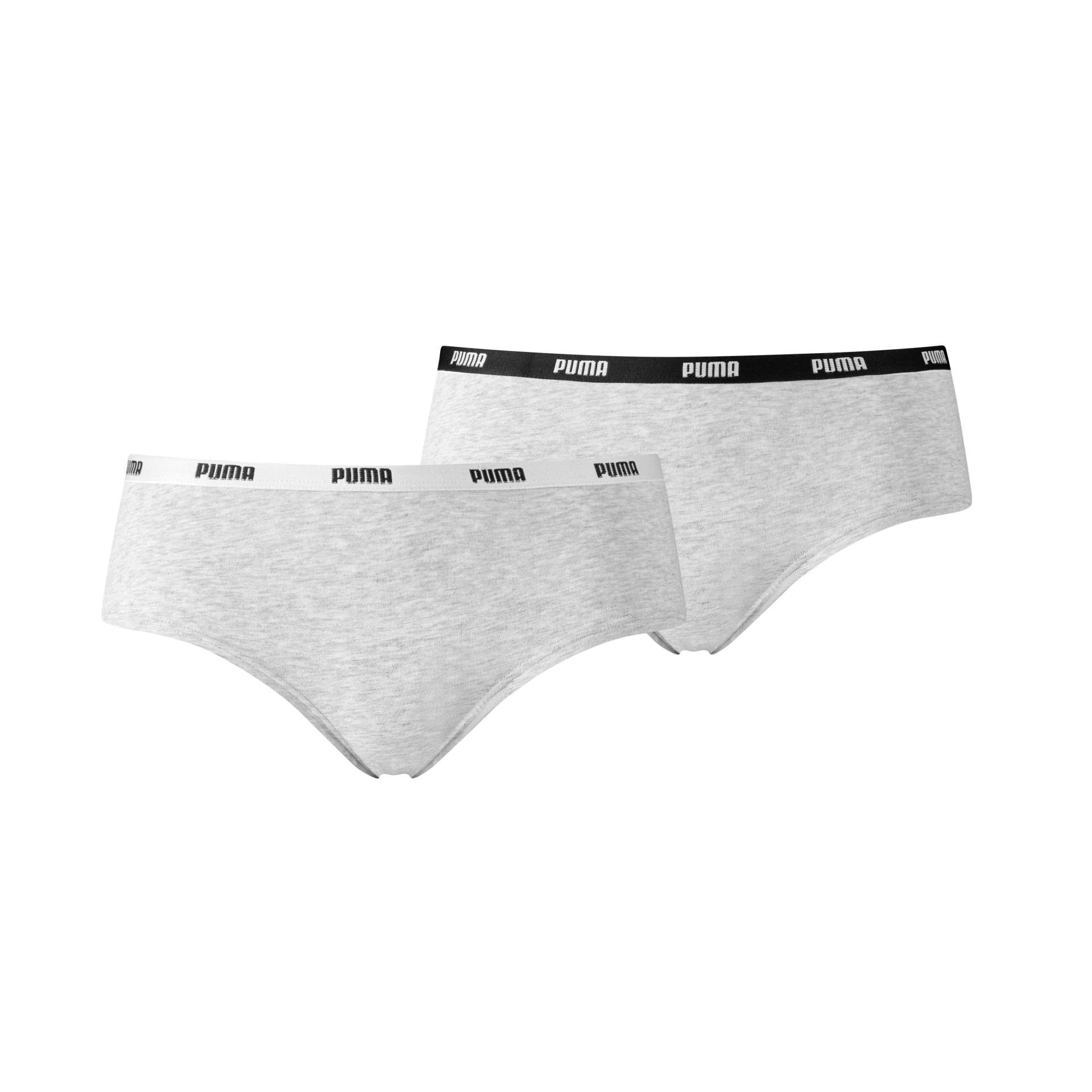 PUMA Hipster »PUMA WOMEN HIPSTER 2P PACK«, (2er Pack), Mit elastischem Logobund von PUMA