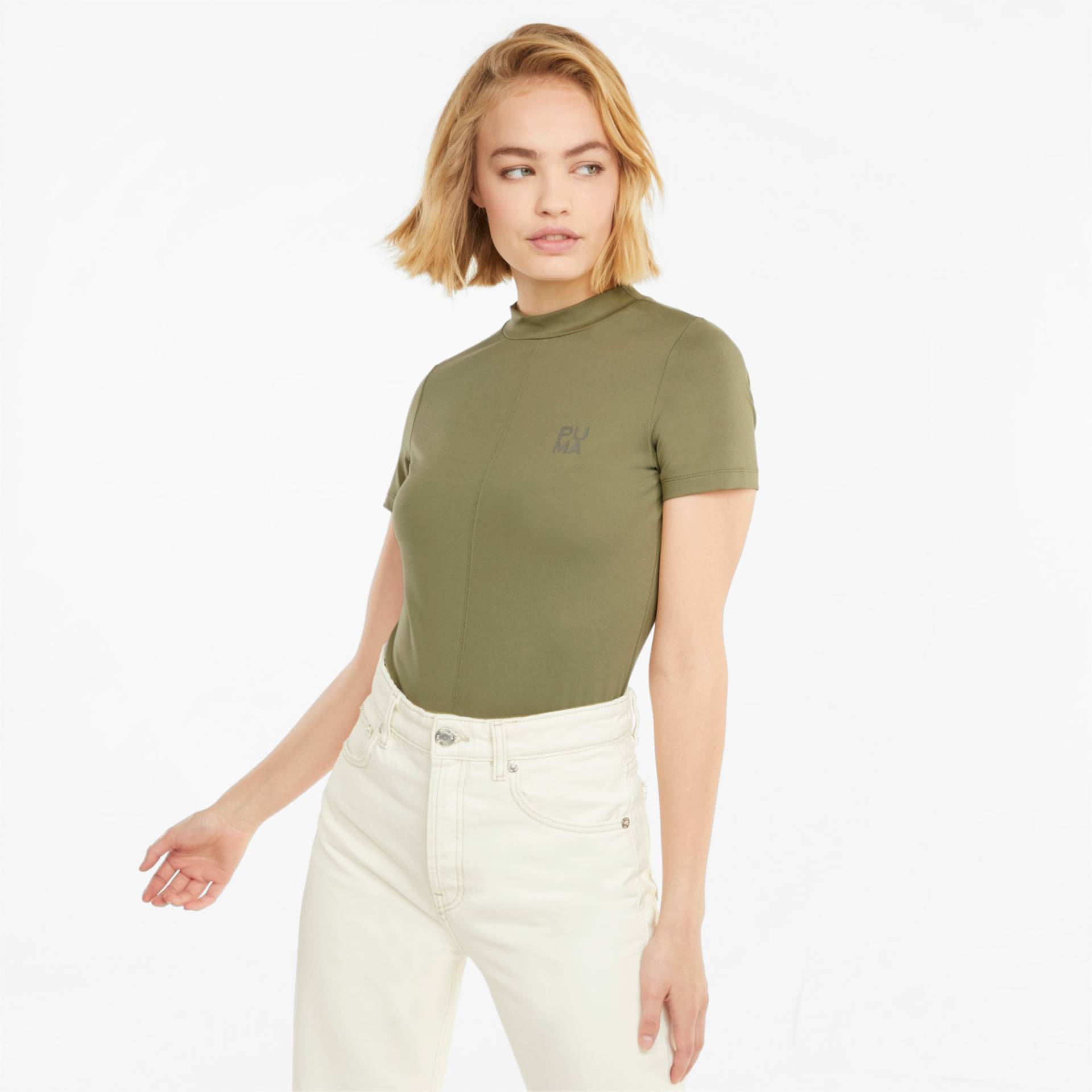 PUMA Infuse Damen T-Shirt | Mit Aucun | Grün | Größe: 3XL PUMA Infuse Damen T-Shirt | Mit Aucun | Grün | Größe: 3XL von PUMA