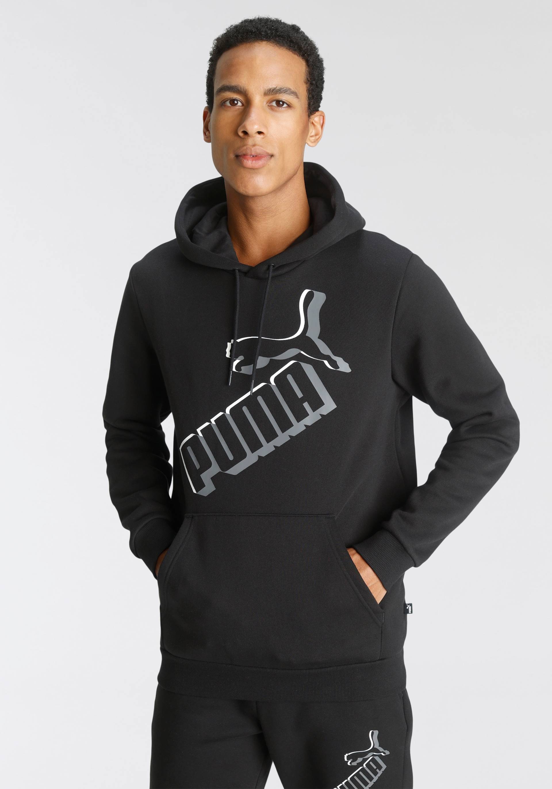 PUMA Kapuzensweatshirt »ESS+ BIG LOGO HOODIE FL« von PUMA