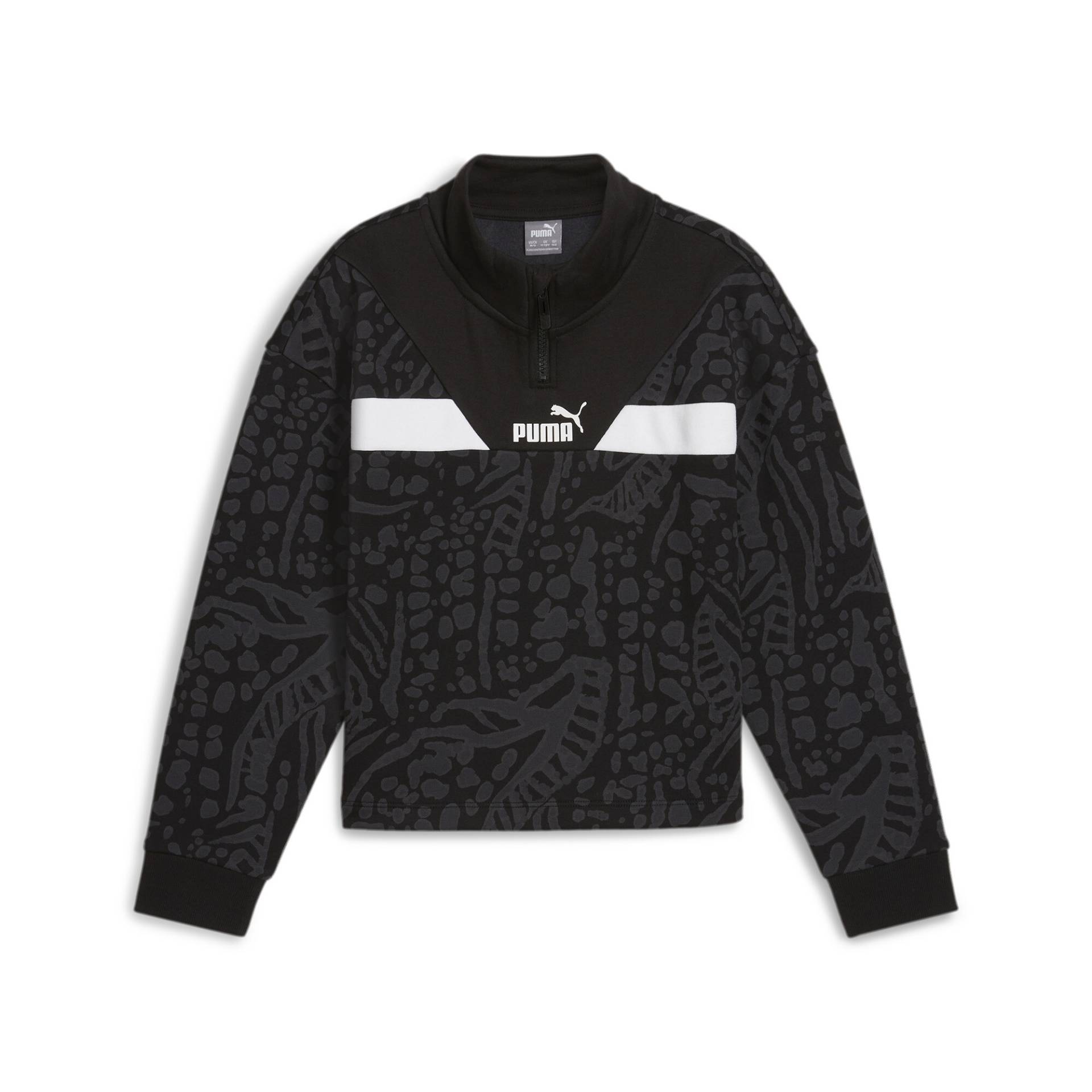PUMA Kapuzensweatshirt »POWER HYPERNATURAL AOP HALF-ZIP FL G« von PUMA