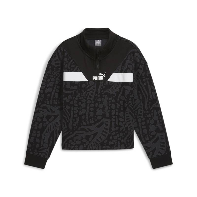 PUMA Kapuzensweatshirt »POWER HYPERNATURAL AOP HALF-ZIP FL G« von PUMA