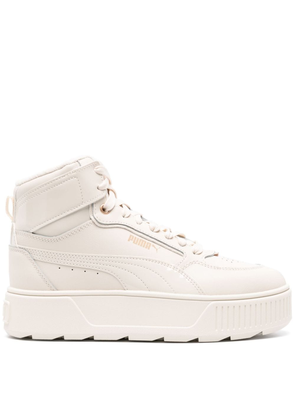 PUMA Karmen Rebelle Mid WTR leather sneakers - Neutrals von PUMA