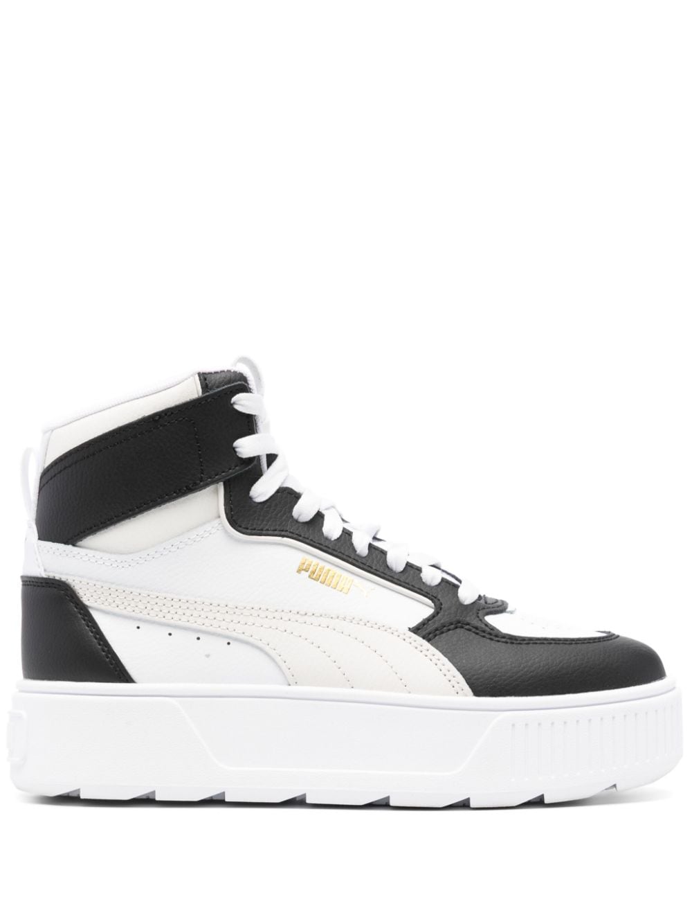 PUMA Karmen Rebelle leather sneakers - White von PUMA