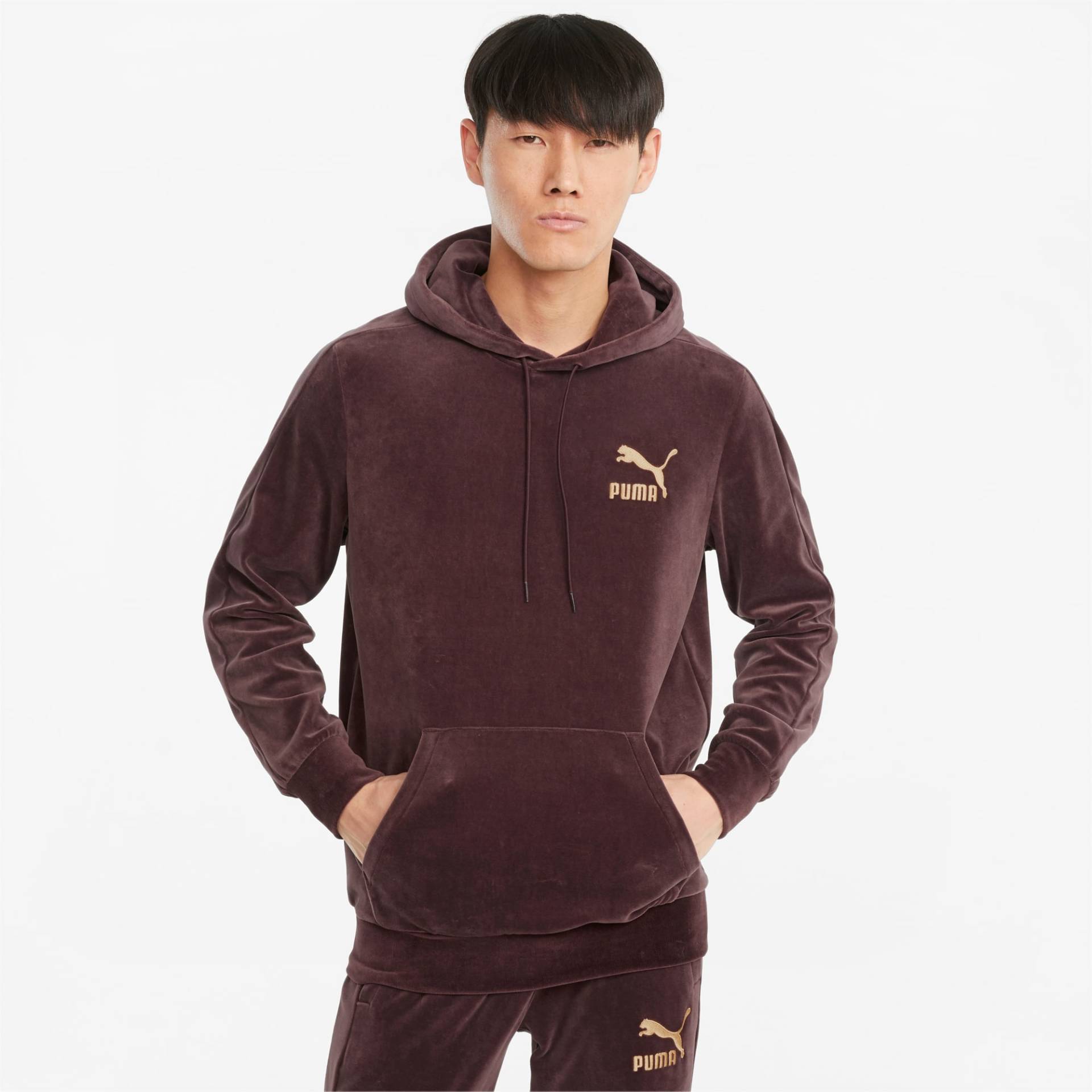 PUMA Kultiger T7 Velour Herren Hoodie | Mit Aucun | Mehrfarbig | Größe: L PUMA Kultiger T7 Velour Herren Hoodie | Mit Aucun | Mehrfarbig | Größe: L von PUMA
