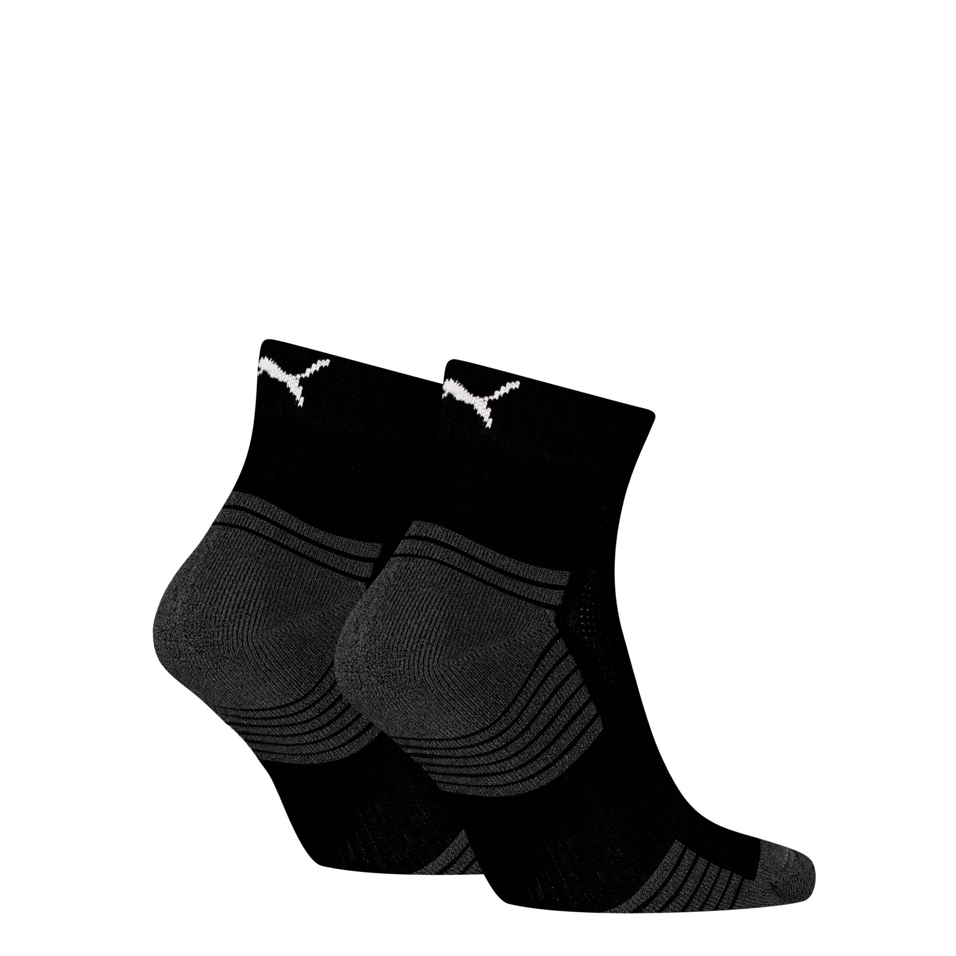 PUMA Kurzsocken »PUMA UNISEX SPORT CUSHIONED QUARTER 2P«, (2 Paar), Rippenbündchen, optimierte Dämpfung für zusätzlichen Komfort von PUMA