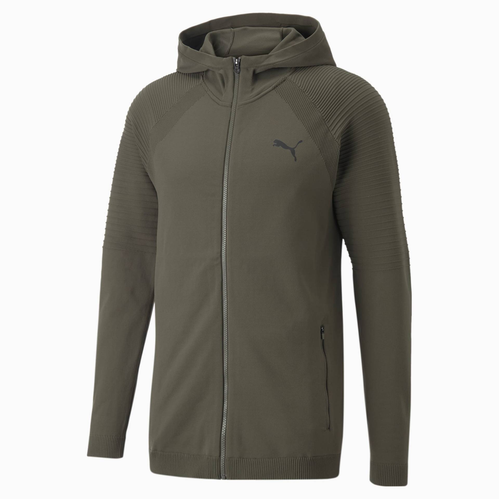 PUMA N.R.G. evoKNIT Herren Trainings-Hoodie | Mit Aucun | Lila | Größe: XL PUMA N.R.G. evoKNIT Herren Trainings-Hoodie | Mit Aucun | Lila | Größe: XL von PUMA