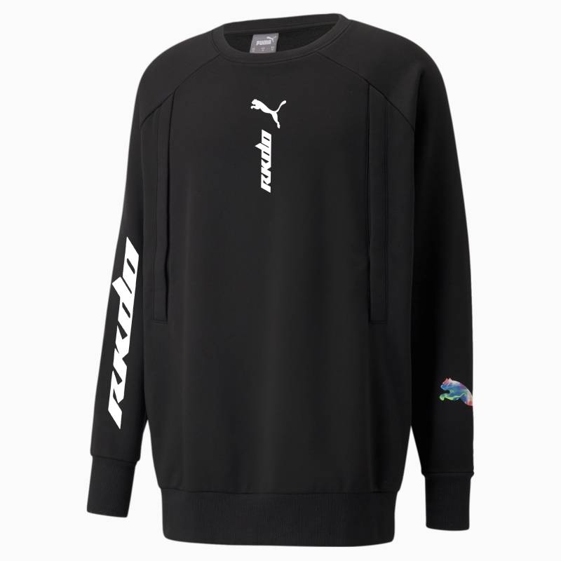 PUMA RKDO Camper E-Sport Sweatshirt Für Herren | Mit Aucun | Schwarz | Größe: M von PUMA