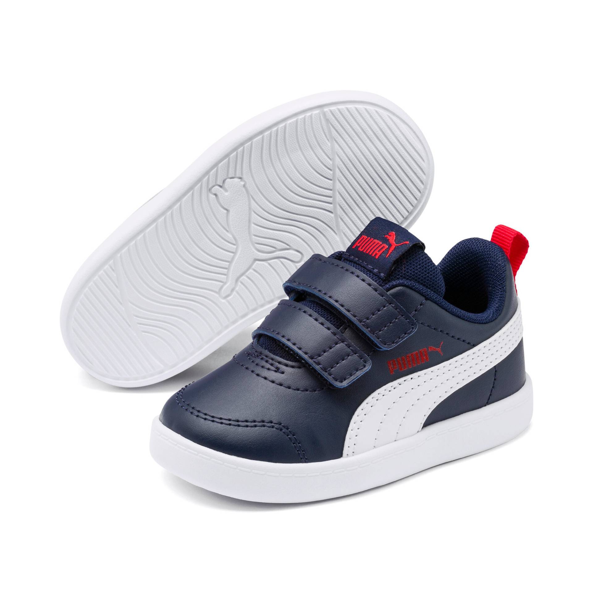 PUMA Sneaker »COURTFLEX V2 V INF«, mit Klettverschluss für Kleinkinder von PUMA