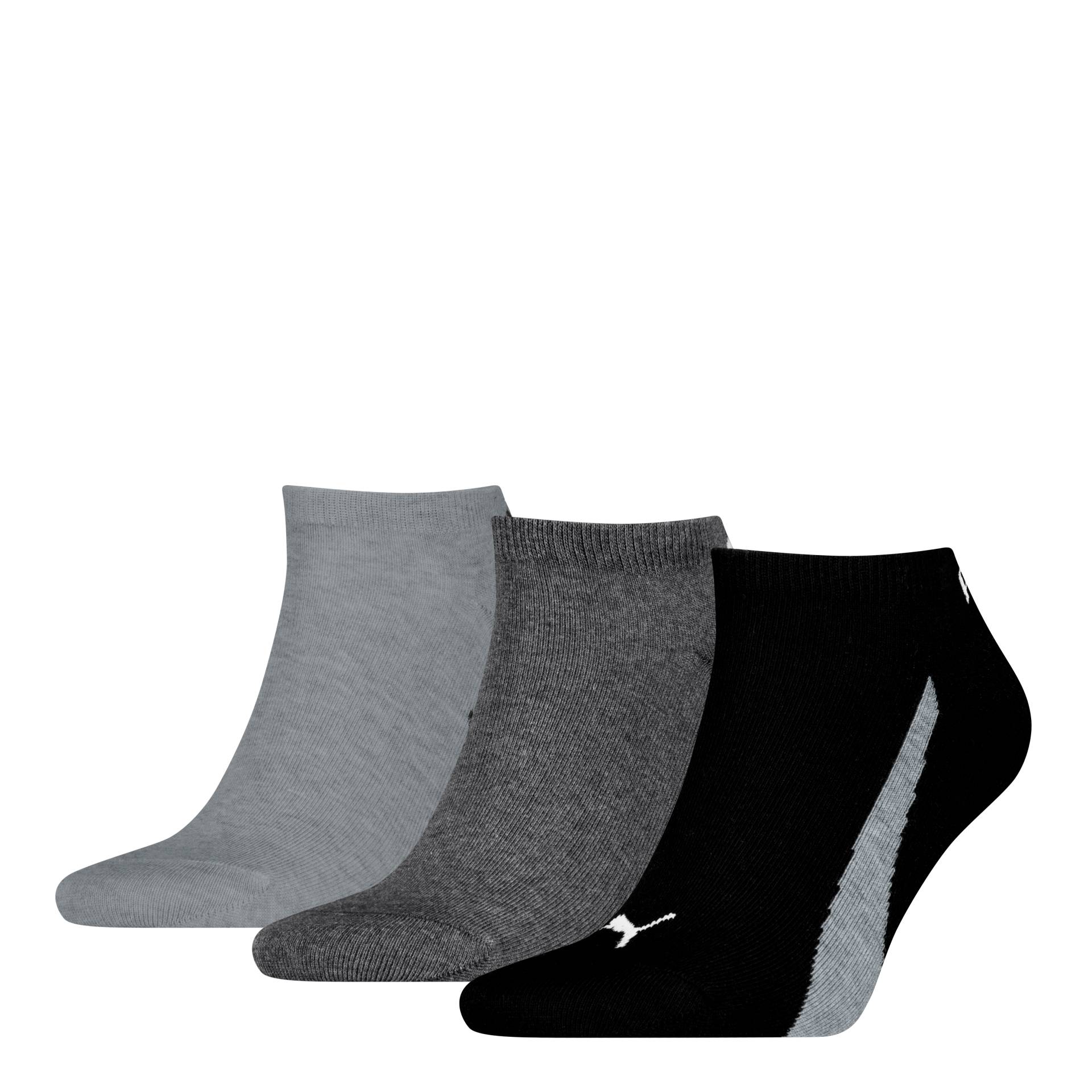 PUMA Sneakersocken »PUMA UNISEX LIFESTYLE SNEAKERS 3P«, (3 Paar), Flache Zehennaht, Rippenbündchen von PUMA