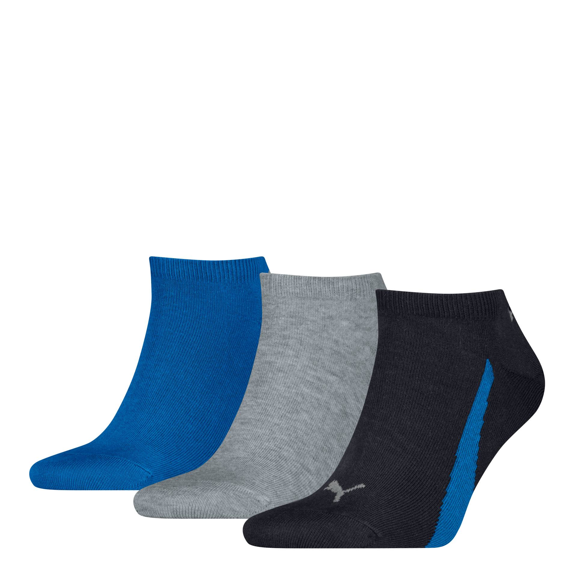 PUMA Sneakersocken »PUMA UNISEX LIFESTYLE SNEAKERS 3P«, (3 Paar), Flache Zehennaht, Rippenbündchen von PUMA