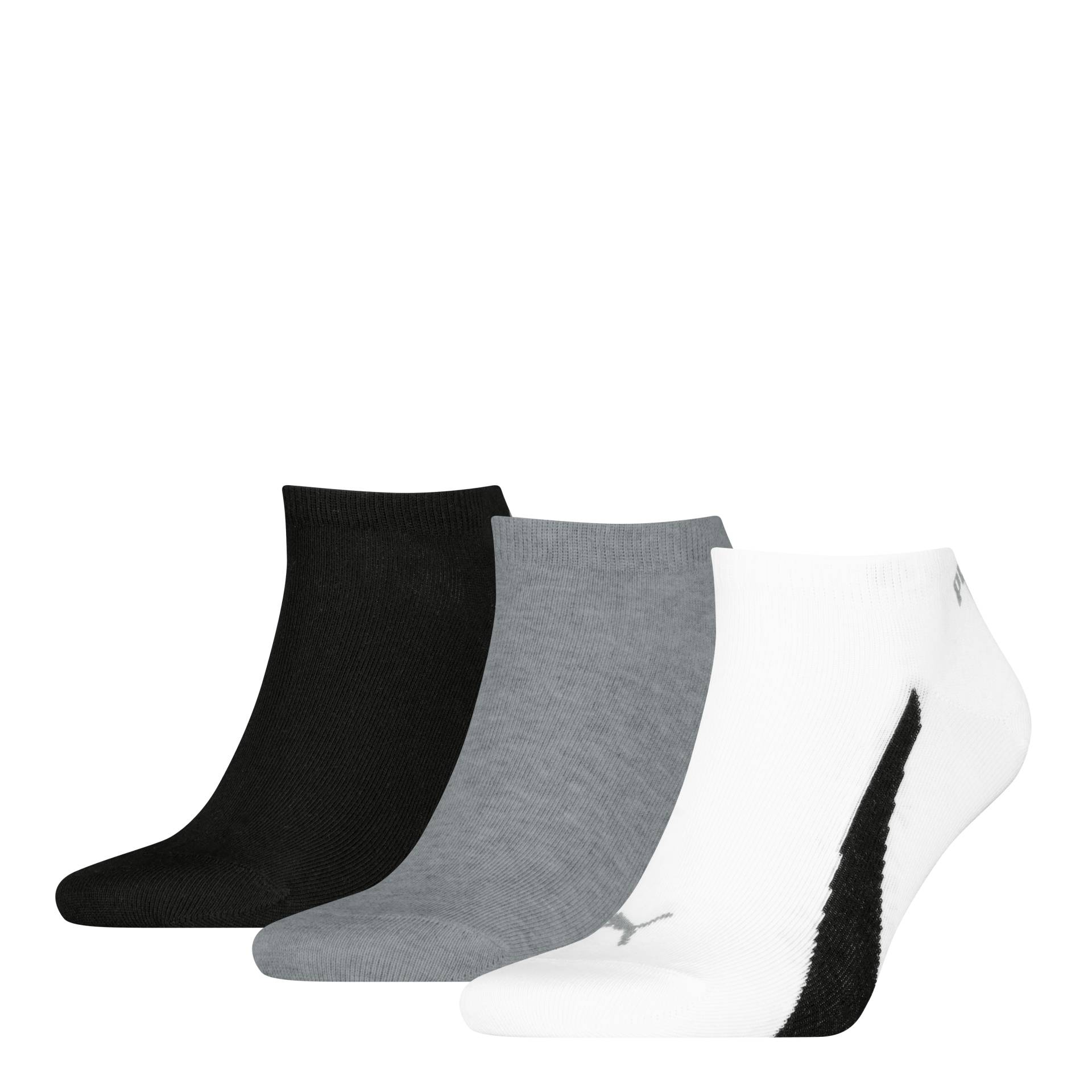 PUMA Sneakersocken »PUMA UNISEX LIFESTYLE SNEAKERS 3P«, (3 Paar), Flache Zehennaht, Rippenbündchen von PUMA