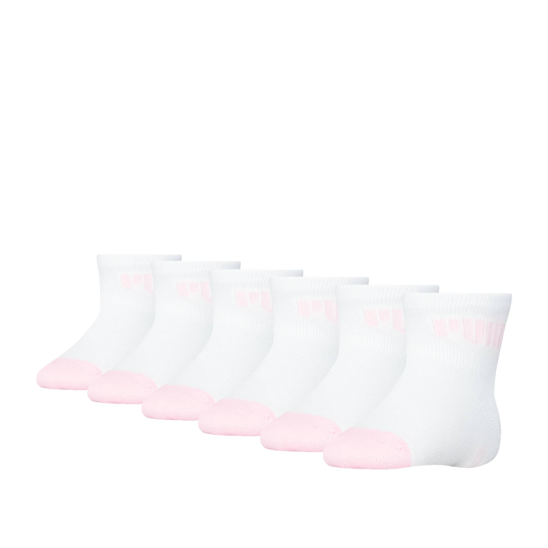 PUMA Socken »PUMA BABY MINI CATS SOCK 6P ECOM«, (6 Paar), Logo von PUMA
