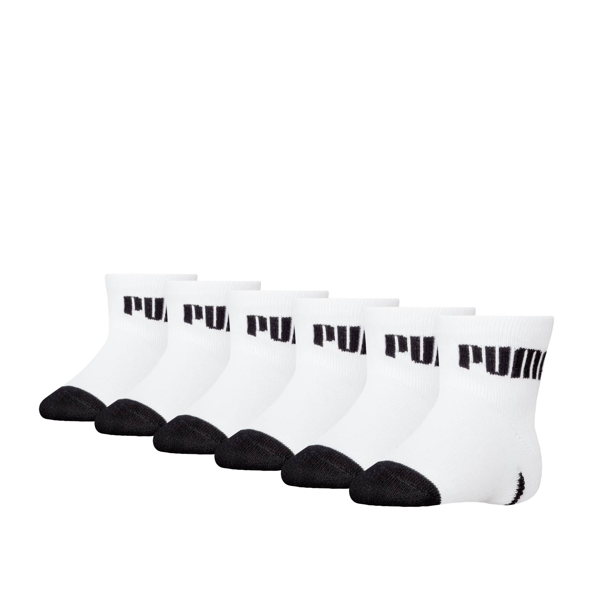 PUMA Socken »PUMA BABY MINI CATS SOCK 6P ECOM«, (6 Paar), Logo von PUMA
