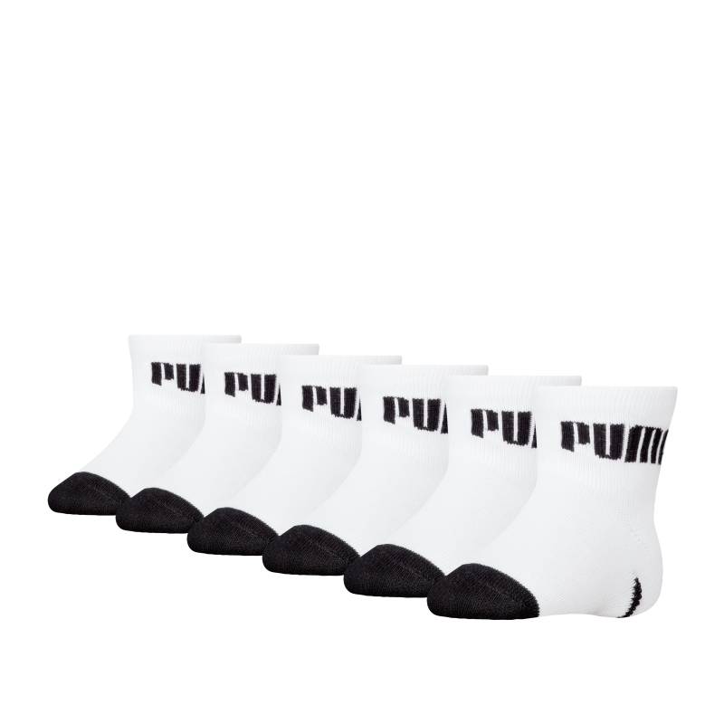 PUMA Socken »PUMA BABY MINI CATS SOCK 6P ECOM«, (6 Paar), Logo von PUMA