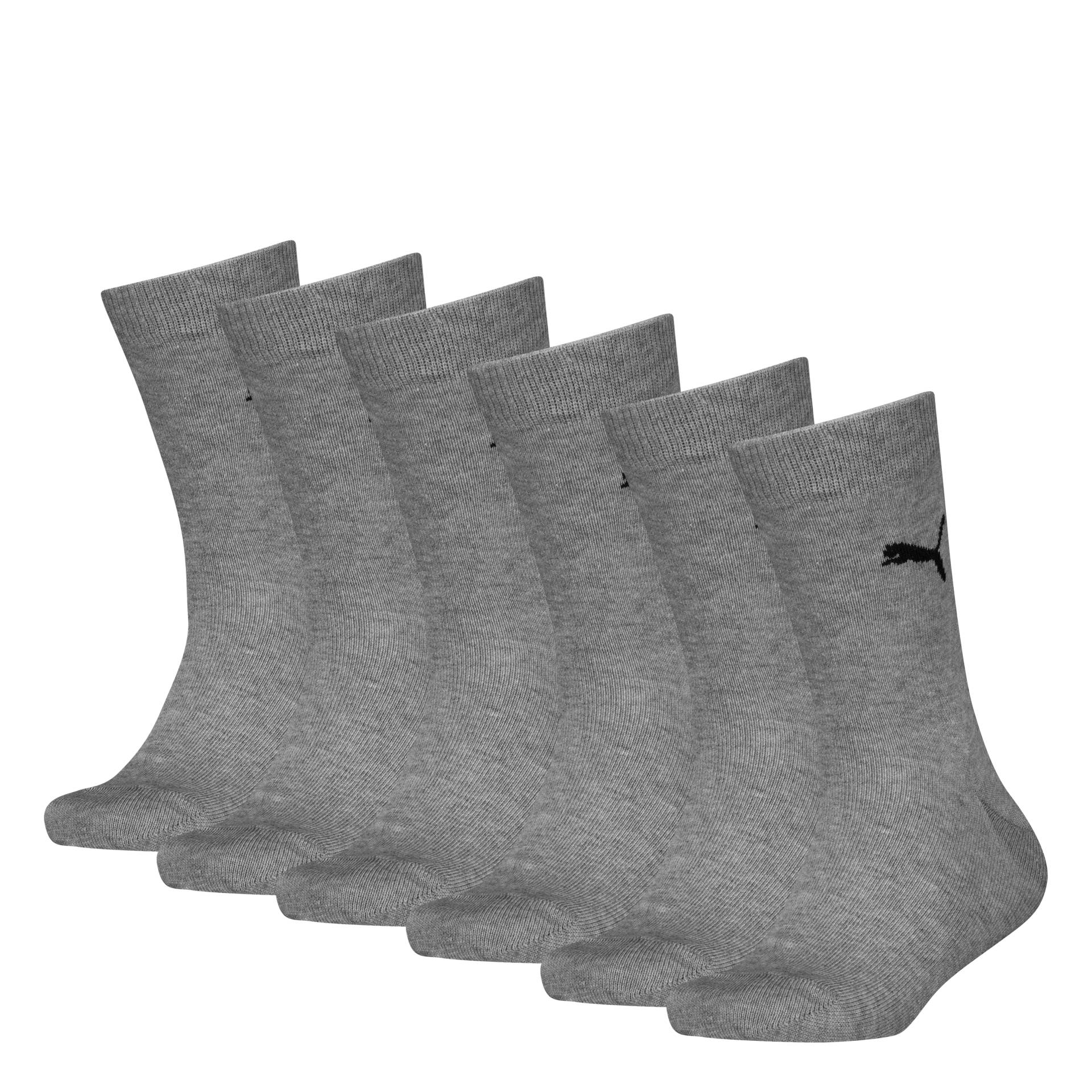 PUMA Socken »PUMA KIDS EASY RIDER 6P ECOM«, (6 Paar), Sportsocken, Rippenbündchen, Logo von PUMA