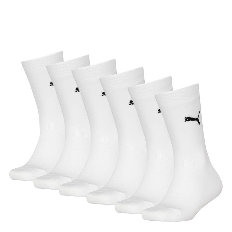 PUMA Socken »PUMA KIDS EASY RIDER 6P ECOM«, (6 Paar), Sportsocken, Rippenbündchen, Logo von PUMA