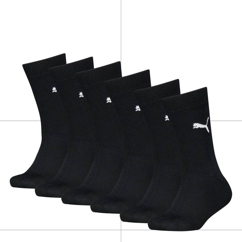 PUMA Socken »PUMA KIDS EASY RIDER 6P ECOM«, (6 Paar), Sportsocken, Rippenbündchen, Logo von PUMA