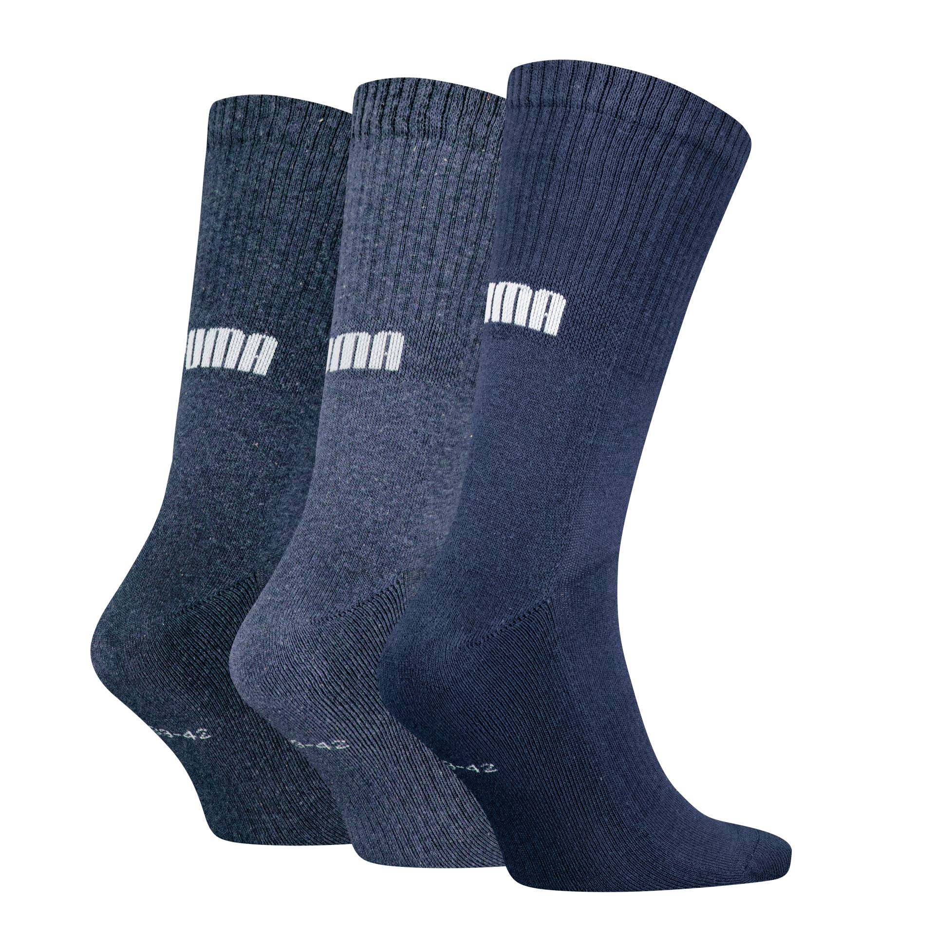 PUMA Socken »PUMA UNISEX CUSHIONED NEXT CREW 3P«, (3 Paar, 3 Paar), mit Zonenpolsterung für zusätzlichen Komfort von PUMA