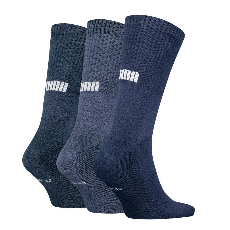 PUMA Socken »PUMA UNISEX CUSHIONED NEXT CREW 3P«, (3 Paar, 3 Paar), mit Zonenpolsterung für zusätzlichen Komfort von PUMA