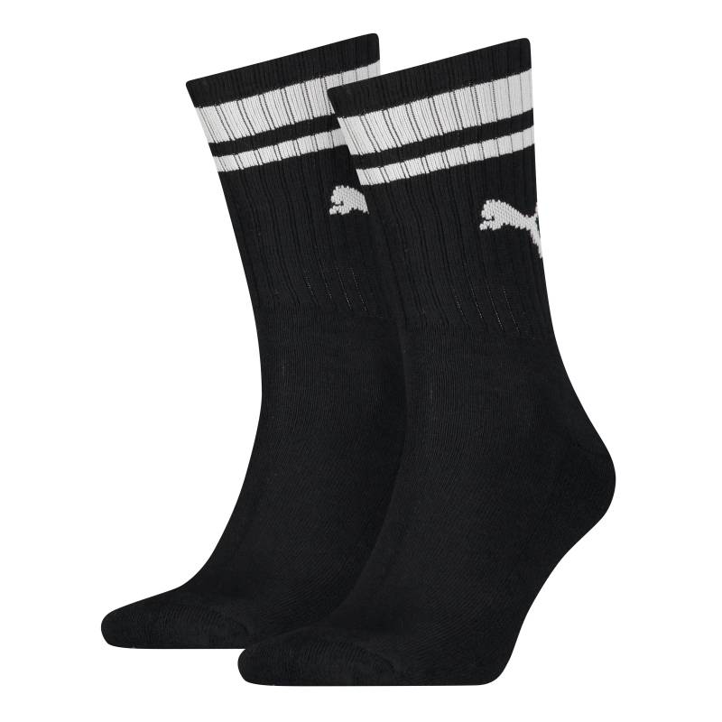 PUMA Socken »PUMA UNISEX HERITAGE CREW SOCK 2P«, (2 Paar), mit nahtloser Verarbeitung von PUMA