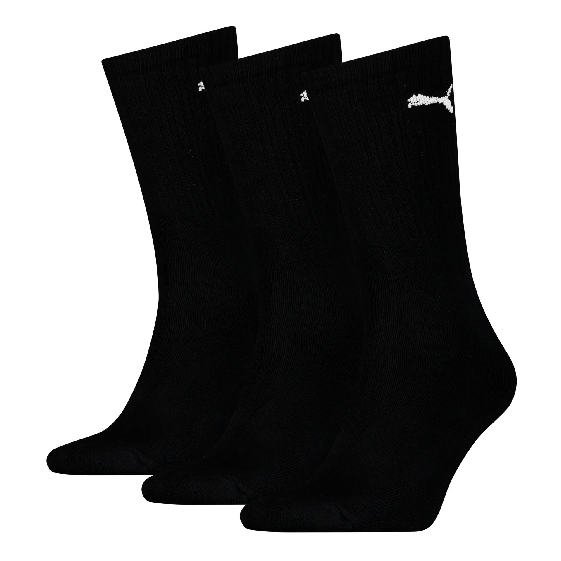 PUMA Sportsocken »PUMA UNISEX LIGHT CREW SOCK 3P«, (3 Paar), Mit flacher Zehennaht von PUMA