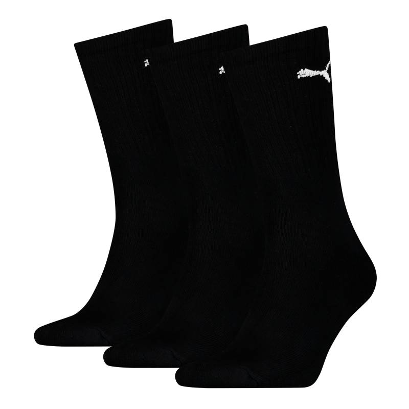 PUMA Sportsocken »PUMA UNISEX LIGHT CREW SOCK 3P«, (3 Paar), Mit flacher Zehennaht von PUMA
