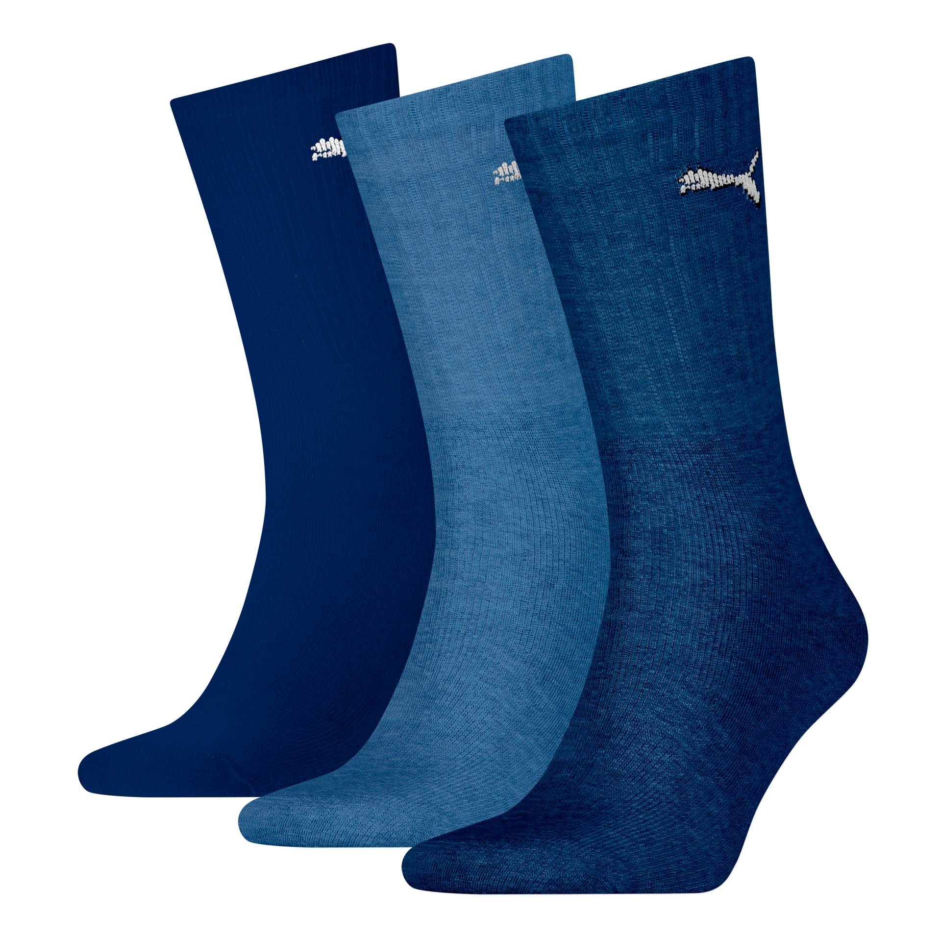 PUMA Sportsocken »PUMA UNISEX LIGHT CREW SOCK 3P«, (3 Paar), Mit flacher Zehennaht von PUMA
