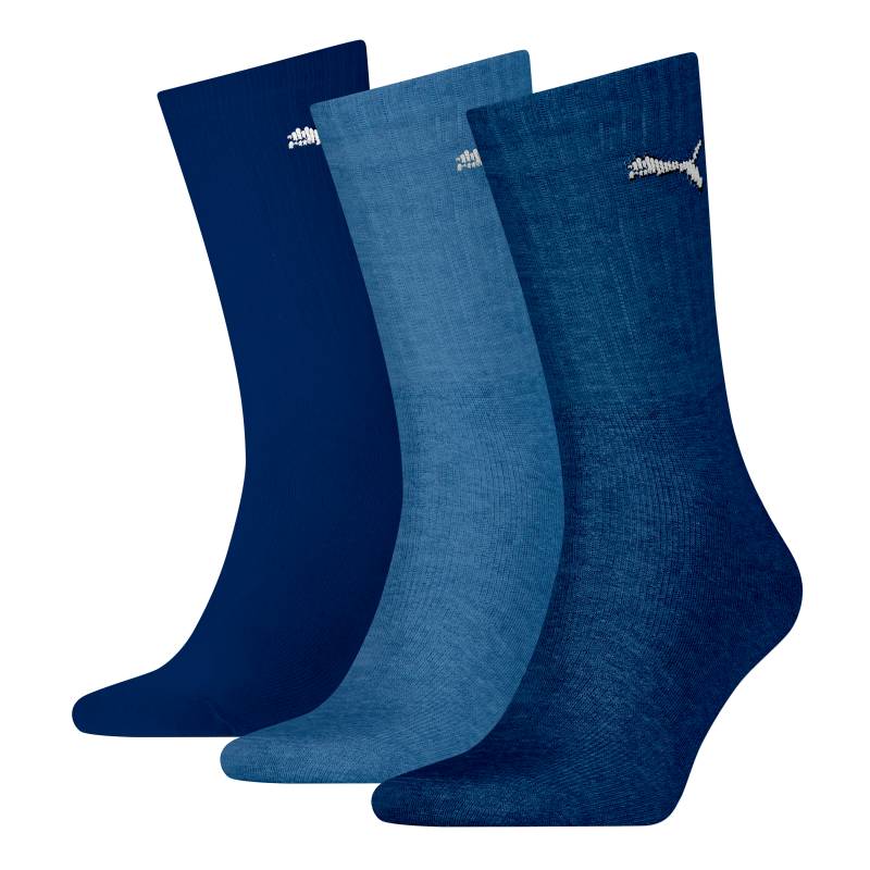 PUMA Sportsocken »PUMA UNISEX LIGHT CREW SOCK 3P«, (3 Paar), Mit flacher Zehennaht von PUMA