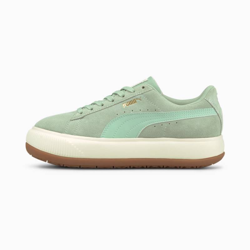 PUMA Suede Mayu Damen Sneaker Schuhe | Mit Aucun | Grün/Weiß | Größe: 40.5 von PUMA