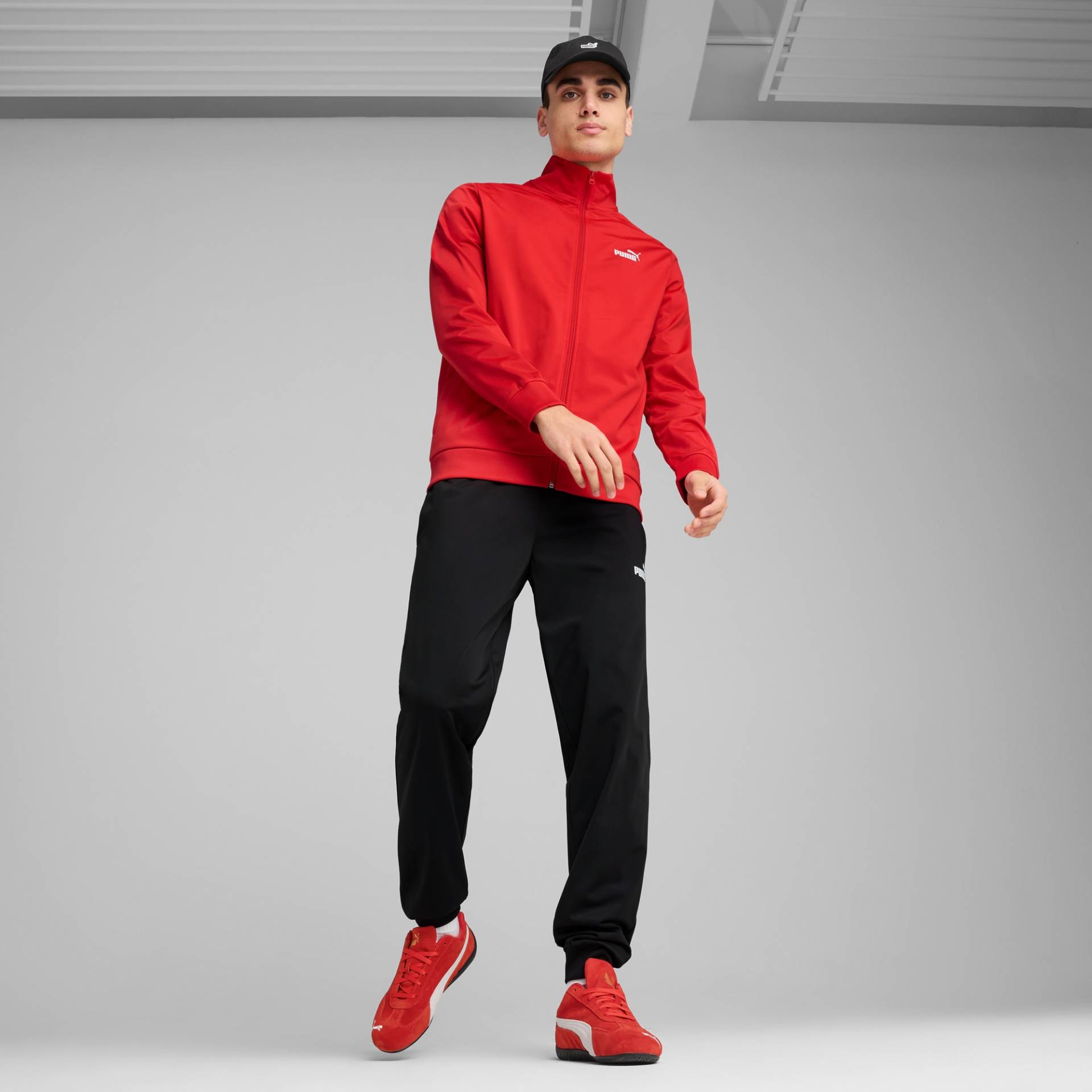 PUMA Trainingsanzug »ESS POLY SUIT CL«, (2 tlg.), Sportanzug im Casual Style von PUMA