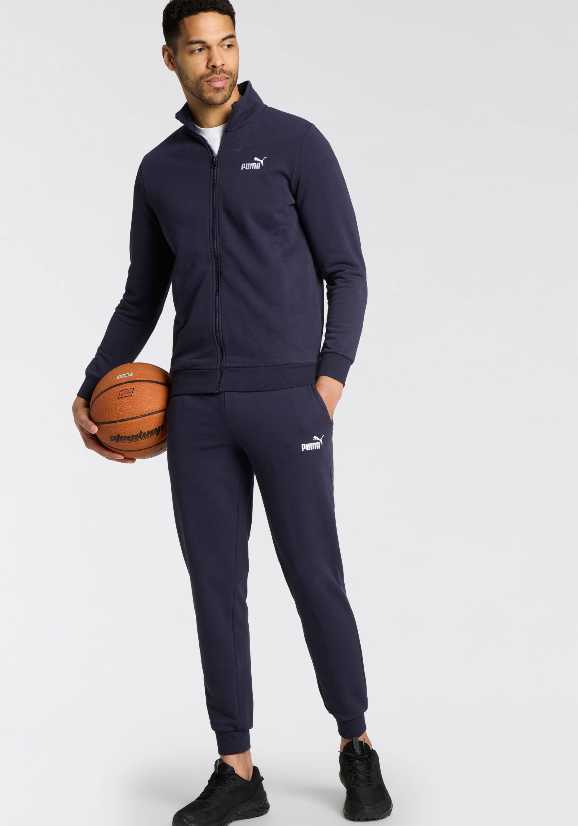 PUMA Trainingsanzug »ESS SWEAT SUIT TR«, (2 tlg.), Bequemer Casual Jogginganzug von PUMA