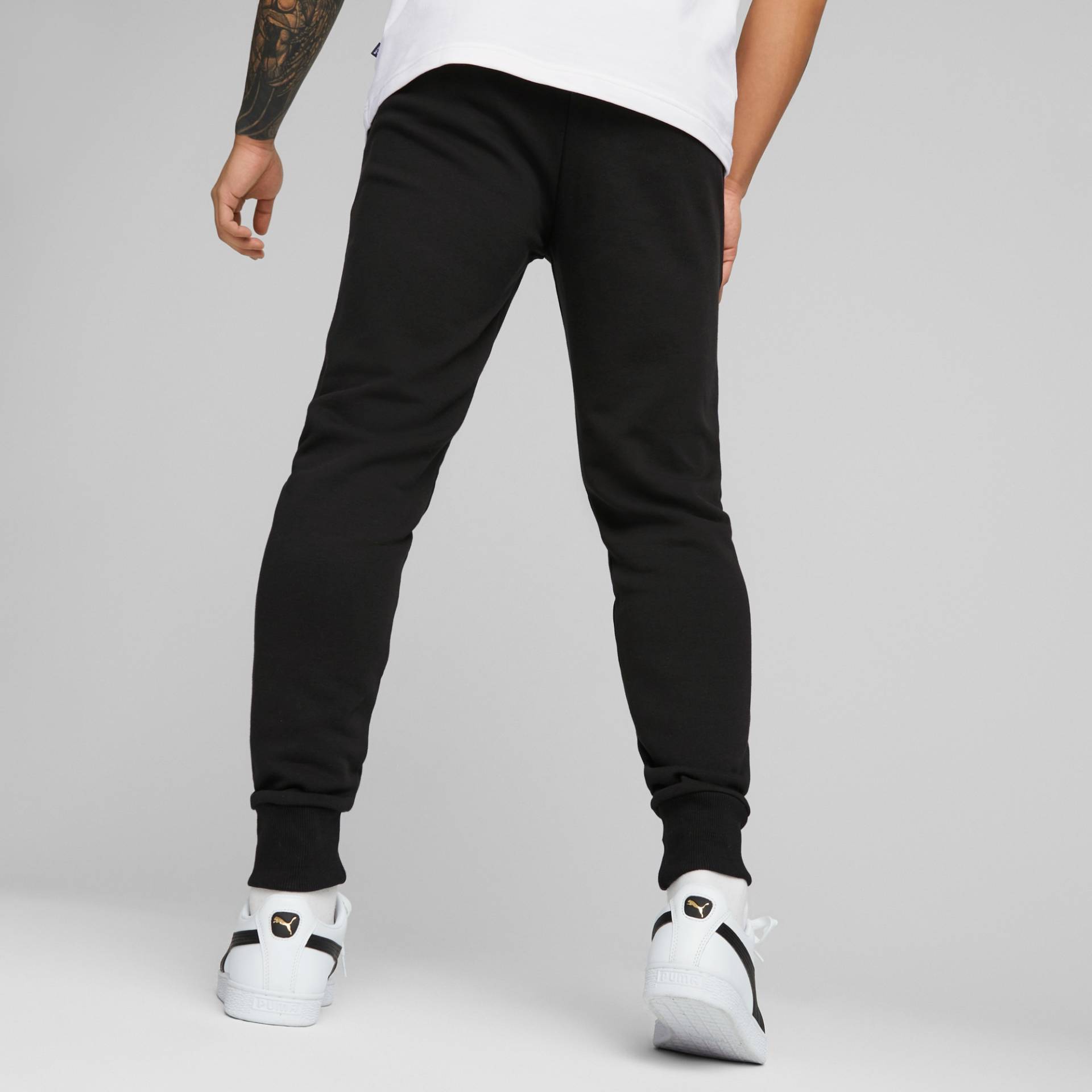 PUMA Trainingshose »ESS LOGO PANTS TR CL«, Jogginghose, French Terry Qualität von PUMA