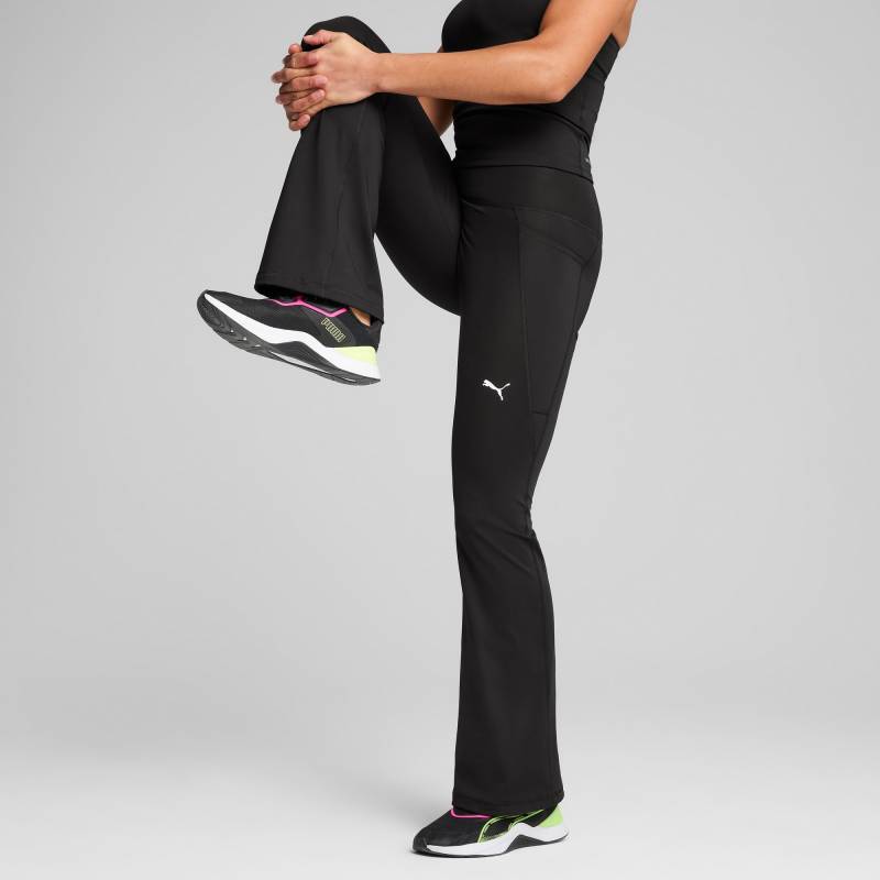 PUMA Trainingshose »W TAD ESSENTIAL HW BOOTCUT PANT« von PUMA