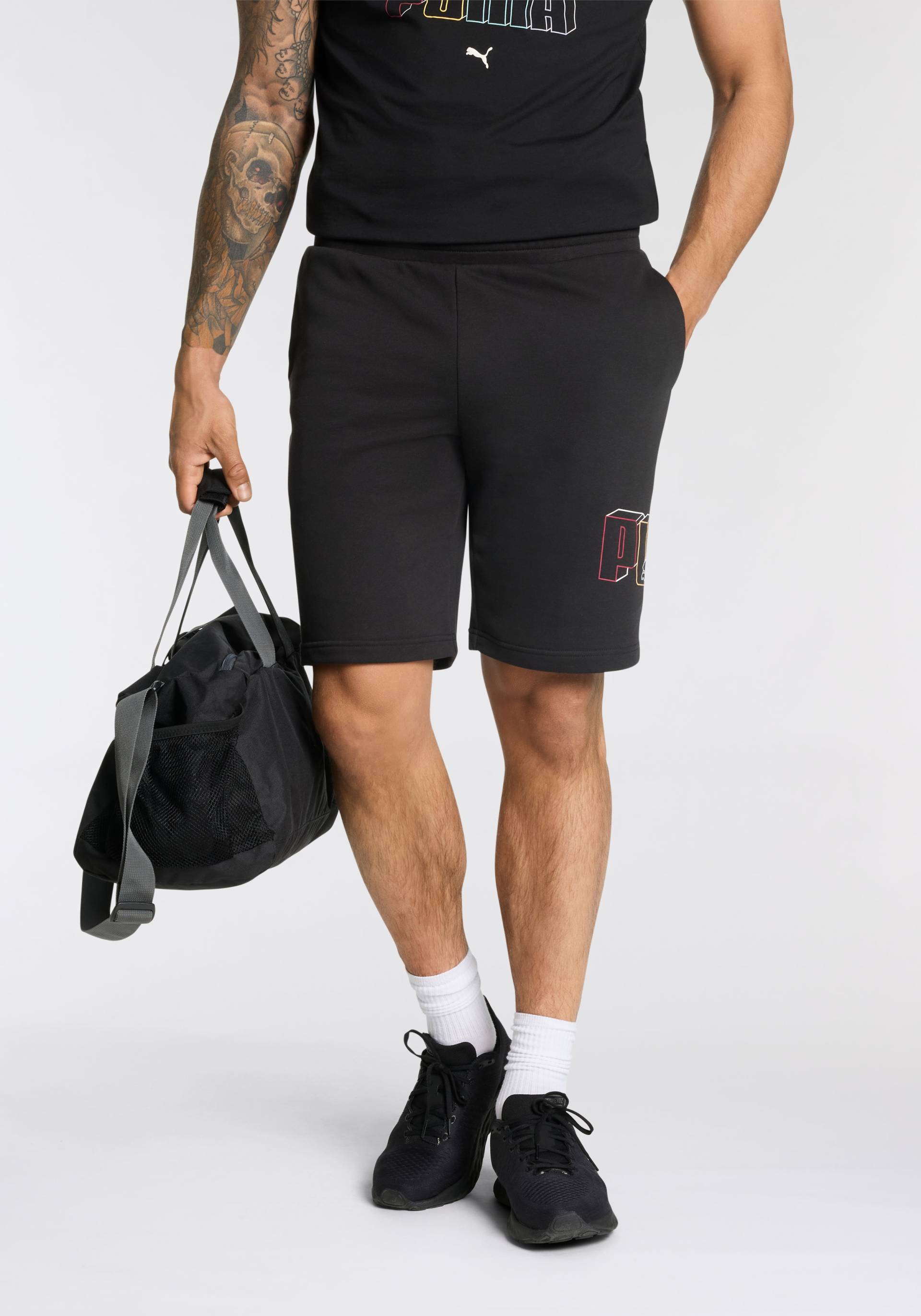 PUMA Trainingsshorts »ESS LOGO LAB EXECUTION SHORTS 10" TR« von PUMA