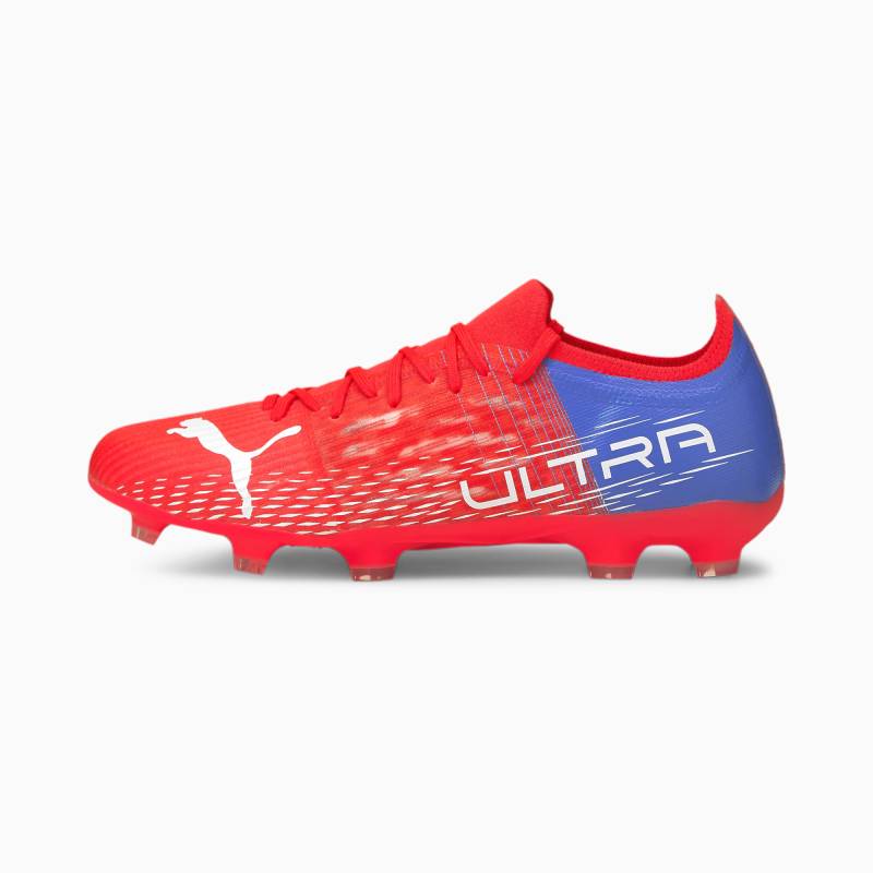 PUMA ULTRA 3.3.FG/AG Fußballschuhe | Mit Aucun | Weiß/Blau | Größe: 47 von PUMA