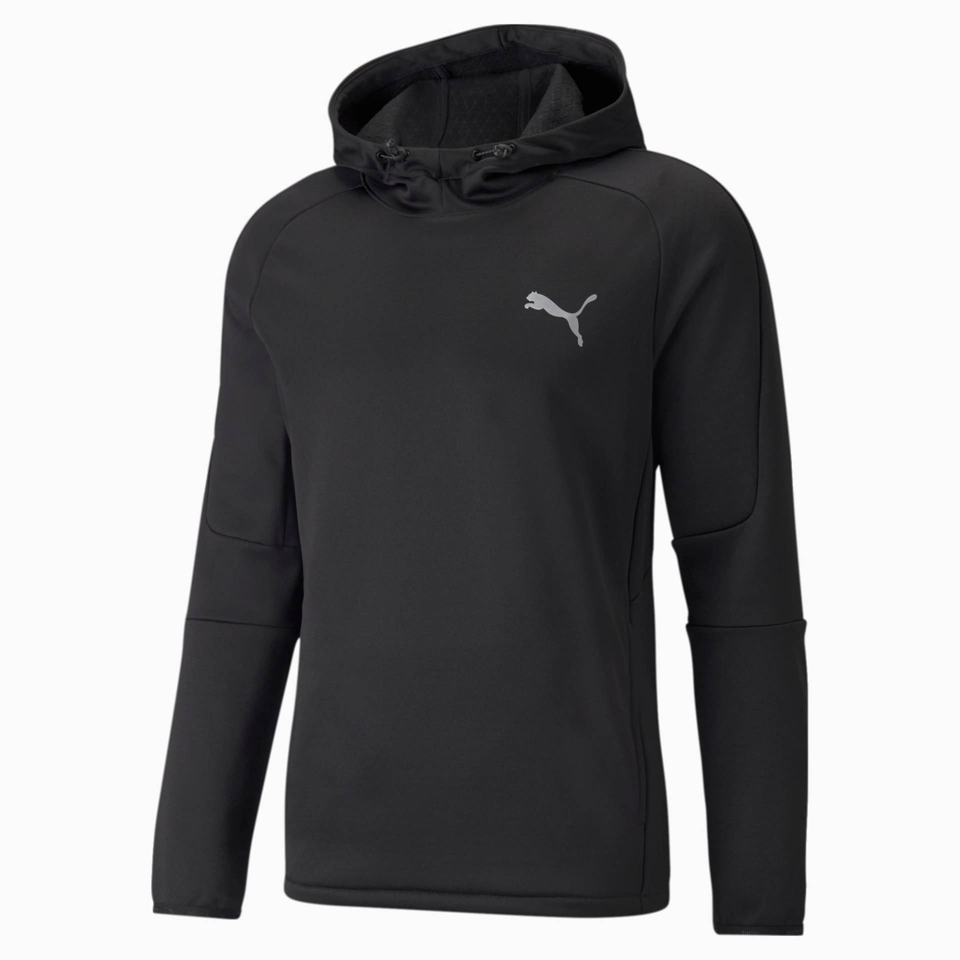 PUMA Warmer EvoStripe Herren-Hoodie | Mit Aucun | Schwarz | Größe: 3XL PUMA Warmer EvoStripe Herren-Hoodie | Mit Aucun | Schwarz | Größe: 3XL von PUMA