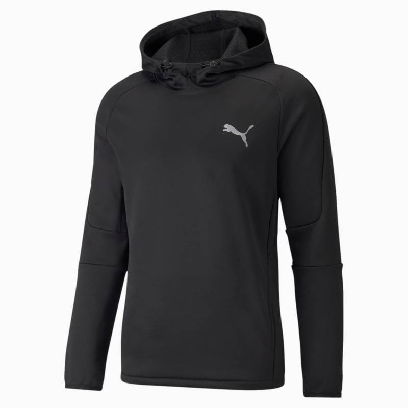 PUMA Warmer EvoStripe Herren-Hoodie | Mit Aucun | Schwarz | Größe: 3XL von PUMA