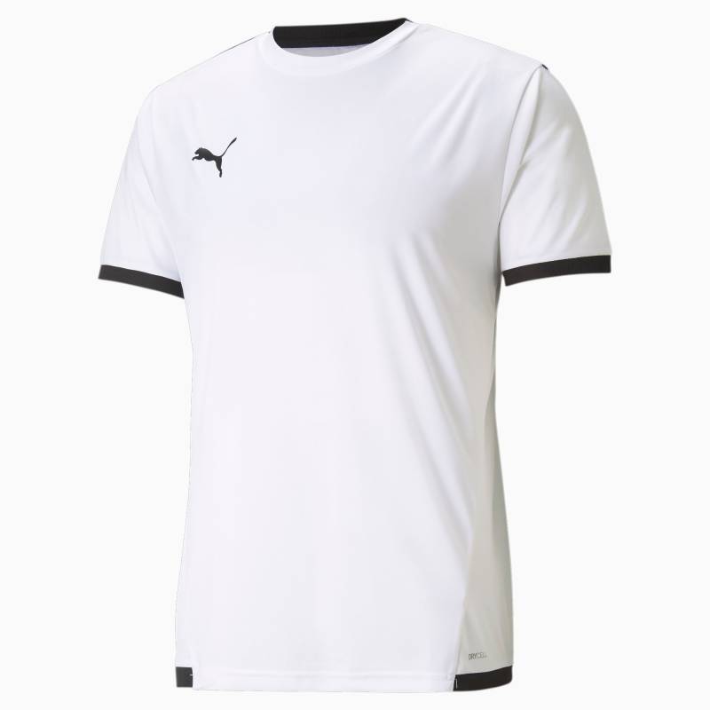 PUMA teamLIGA Fußballtrikot | Mit Aucun | Weiß/Schwarz | Größe: M von PUMA