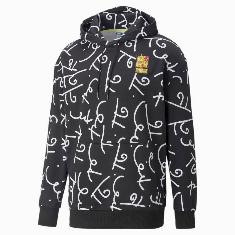 PUMA x BRITTO Hoodie mit Print Für Herren | Mit Aucun | Schwarz/Weiß | Größe: XS von PUMA