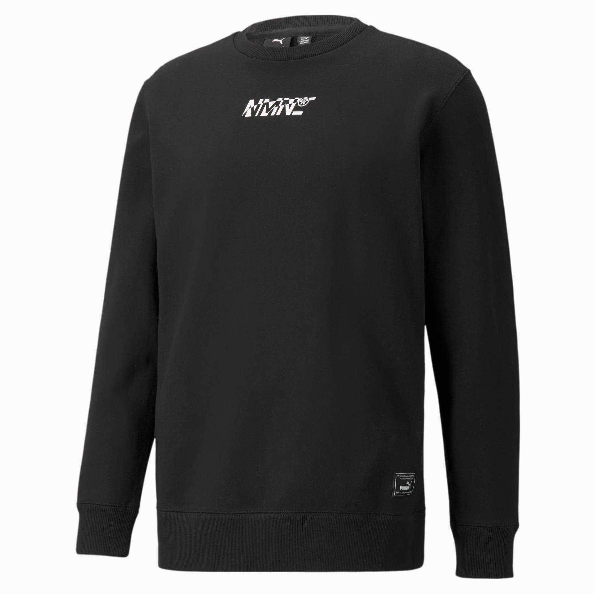 PUMA x NMN Herren Sweatshirt mit Rundhalsausschnitt | Mit Aucun | Schwarz | Größe: S PUMA x NMN Herren Sweatshirt mit Rundhalsausschnitt | Mit Aucun | Schwarz | Größe: S von PUMA