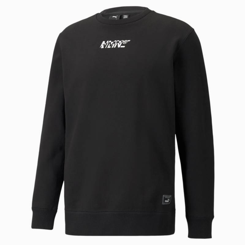 PUMA x NMN Herren Sweatshirt mit Rundhalsausschnitt | Mit Aucun | Schwarz | Größe: S von PUMA