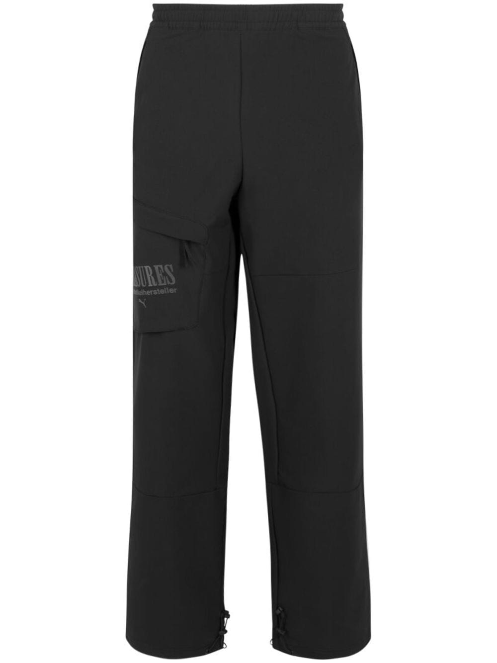 PUMA x Pleasures cotton cargo pants - Black von PUMA