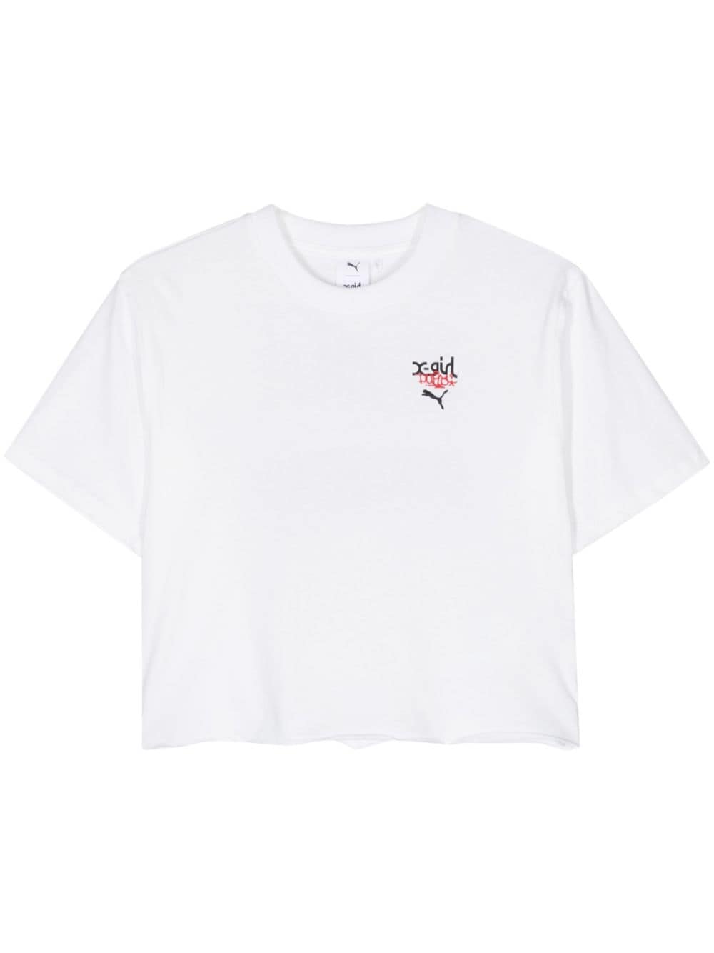 PUMA x X-GIRL logo-print T-shirt - White von PUMA