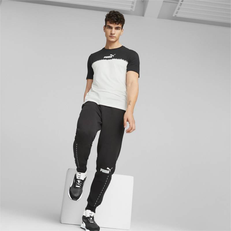 T-shirt Herren Schwarz-Bunt XL von PUMA
