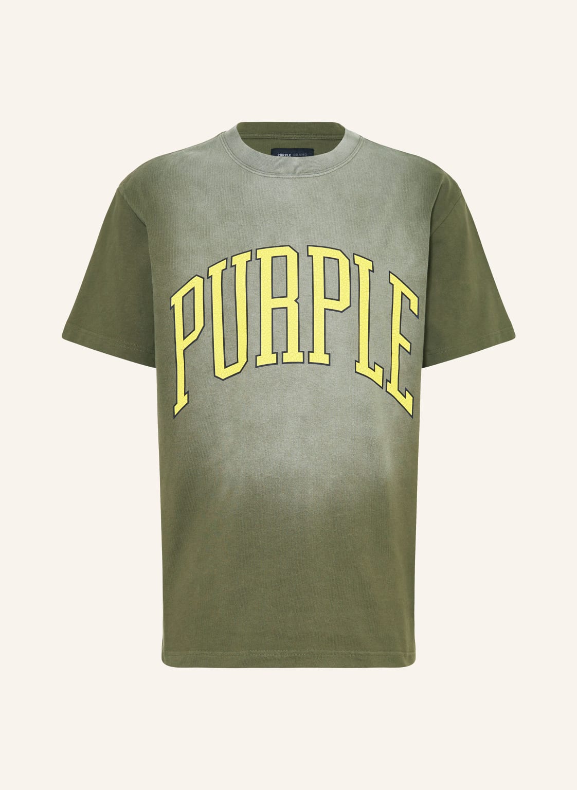 Purple Brand T-Shirt gruen von PURPLE BRAND