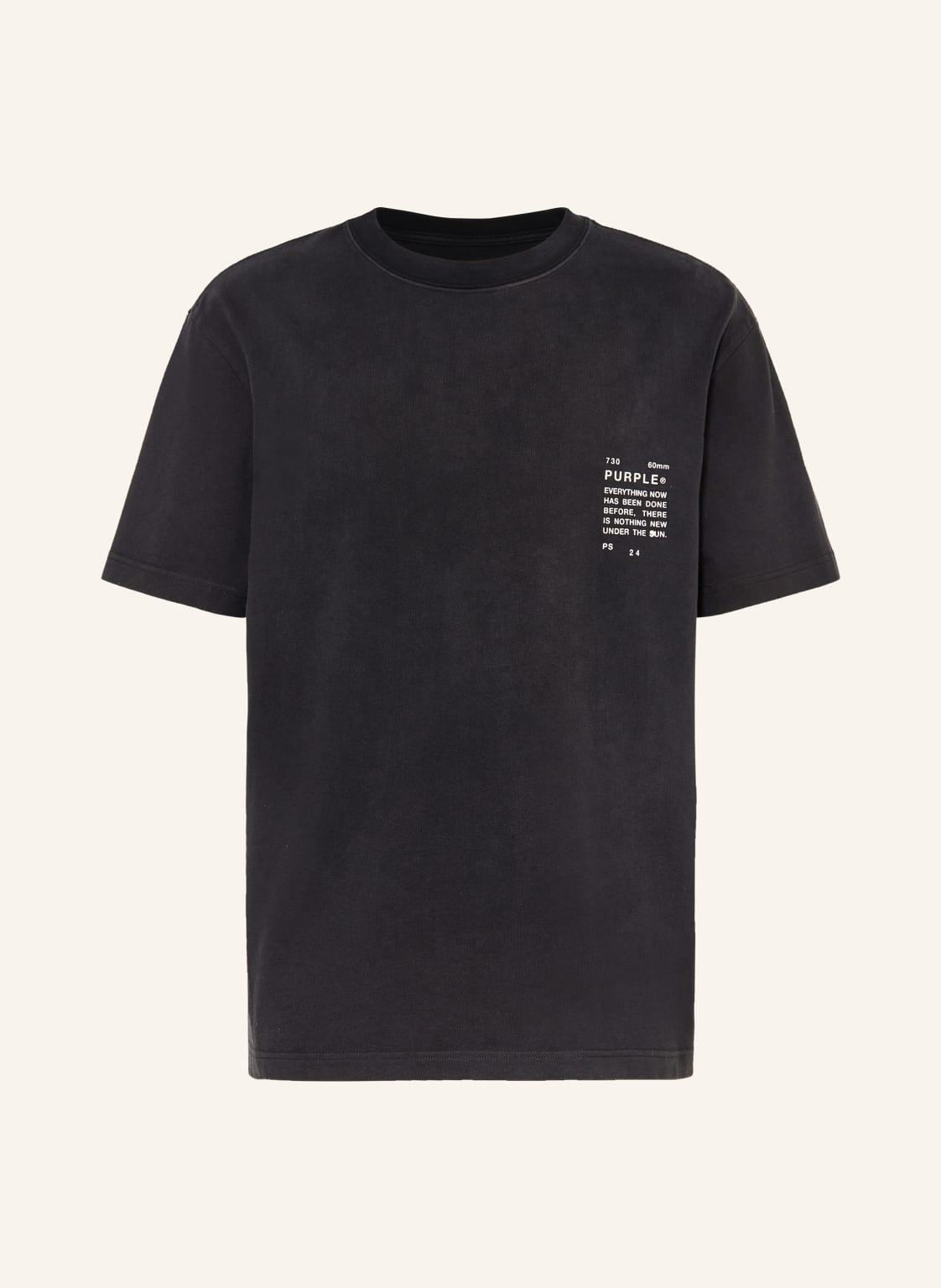 Purple Brand T-Shirt schwarz von PURPLE BRAND