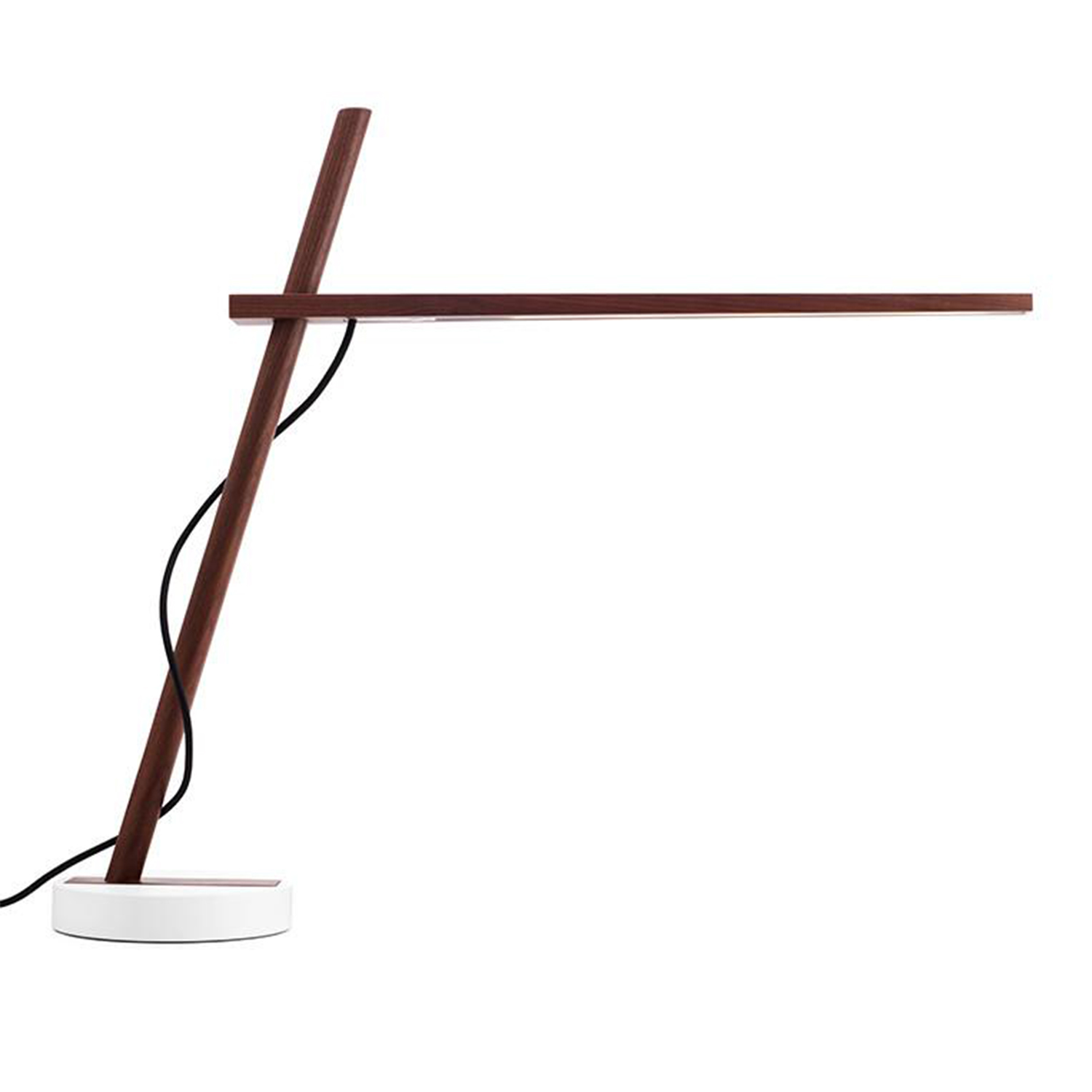 Clamp Freestanding Tischleuchte, Ausführung walnut/black Clamp Freestanding Tischleuchte, Ausführung walnut/black von Pablo Design